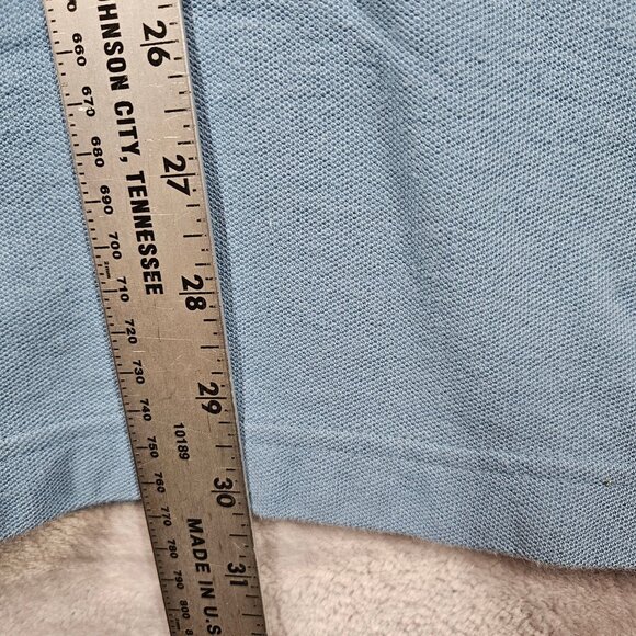 Carhartt Mens Polo Shirt 2XL Blue 100% Cotton Short Sleeve Classic Fit Casual - Picture 5 of 13